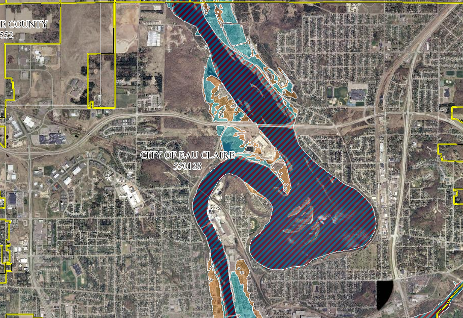 NorthEauClaireFloodZone