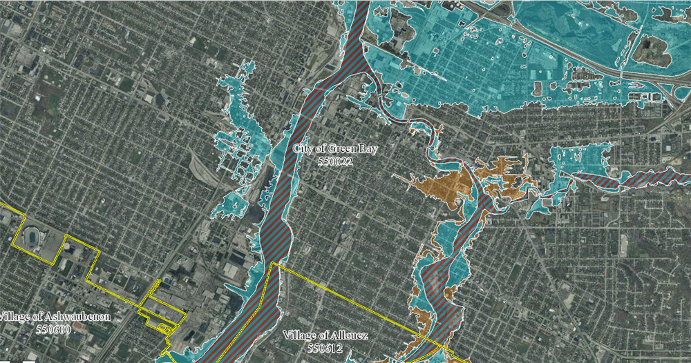 SouthGreenBayFloodZones