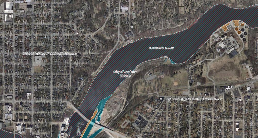 WestAppletonFloodMap